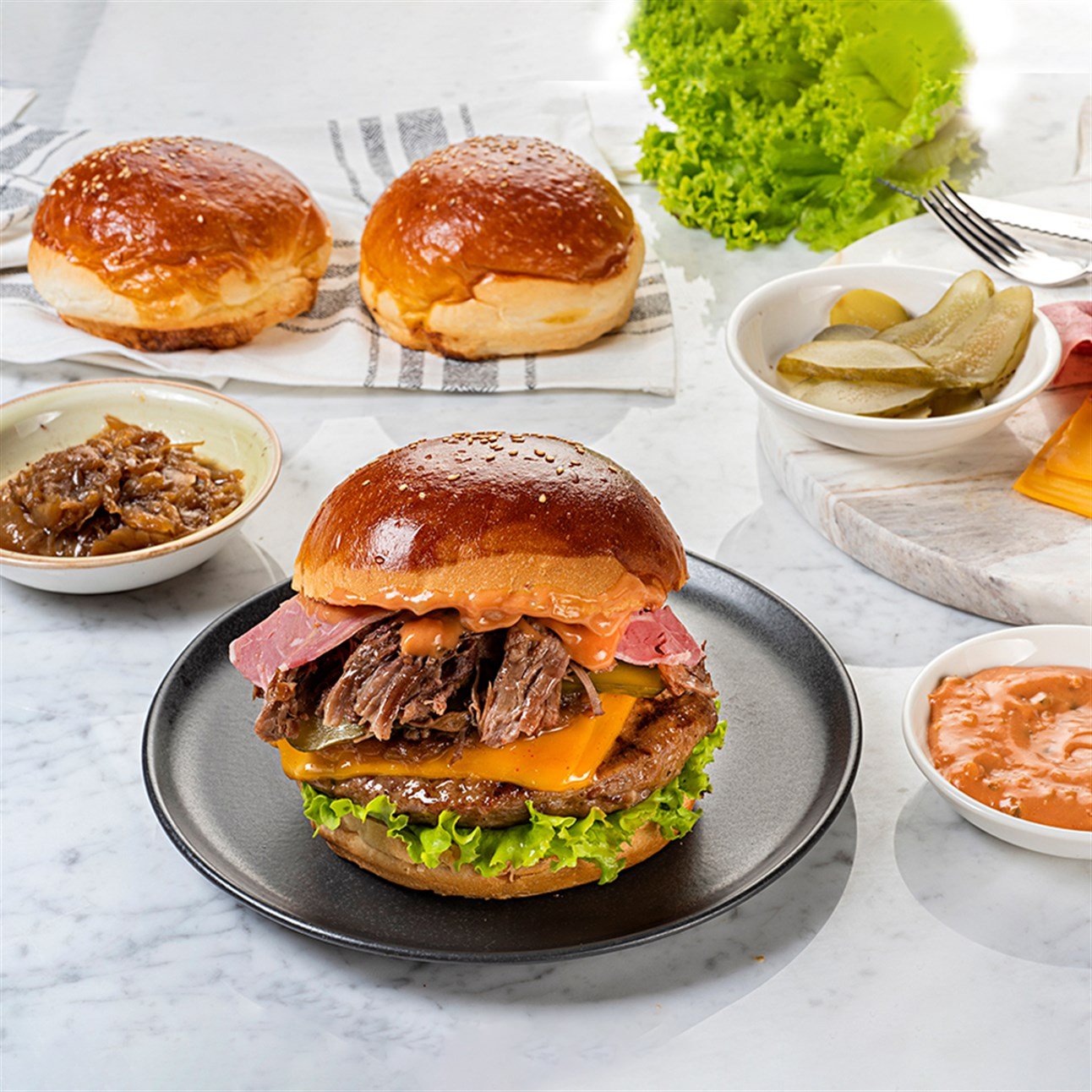 Şefin Spesiyal Hamburger Paketi