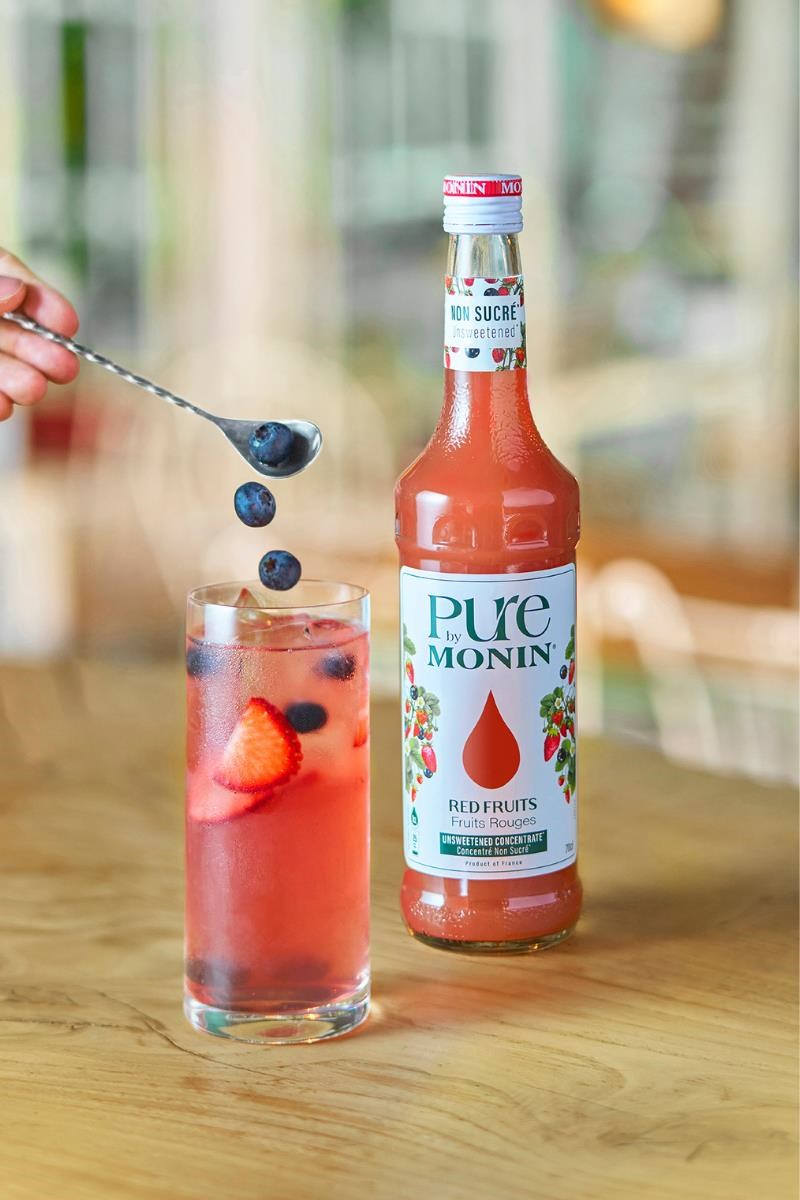 Monin Pure Kırmızı Meyveler 700ml