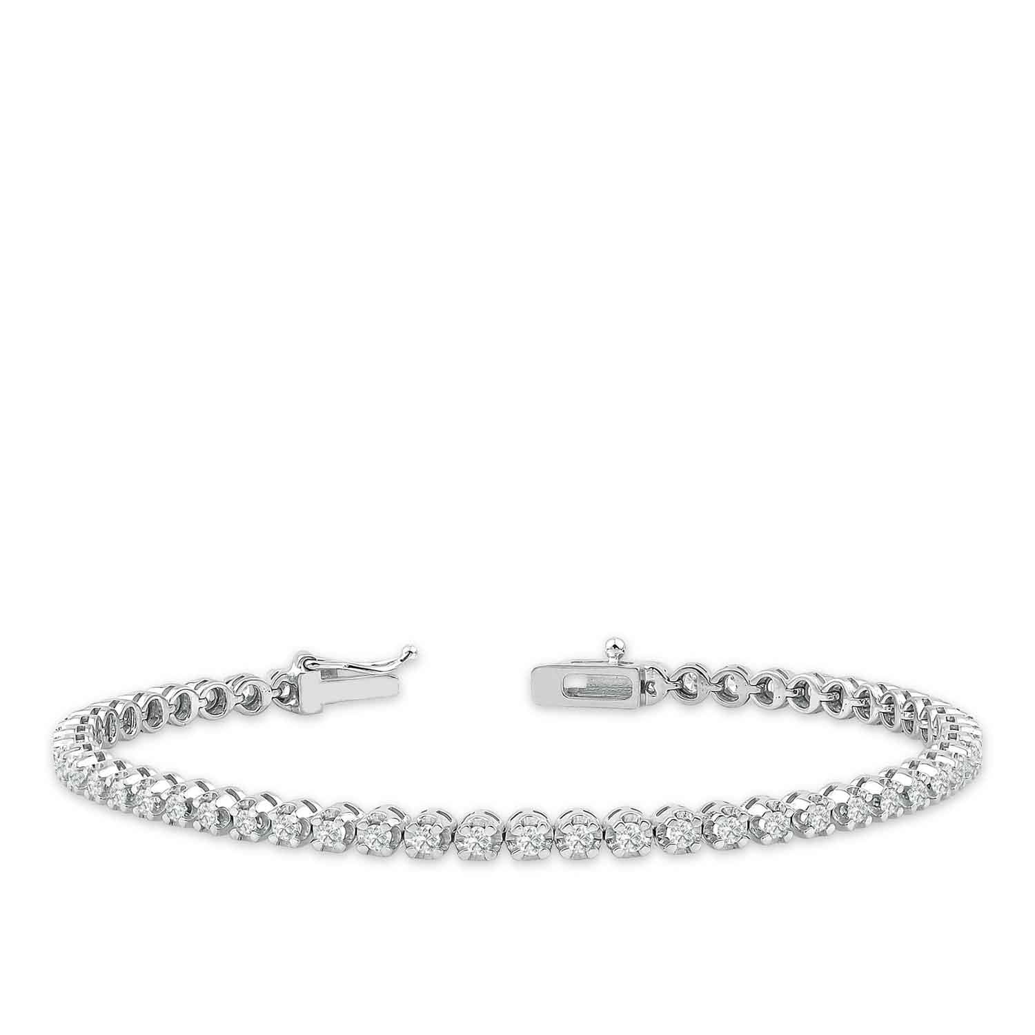 1.60 Carat Diamond Tennis Bracelet