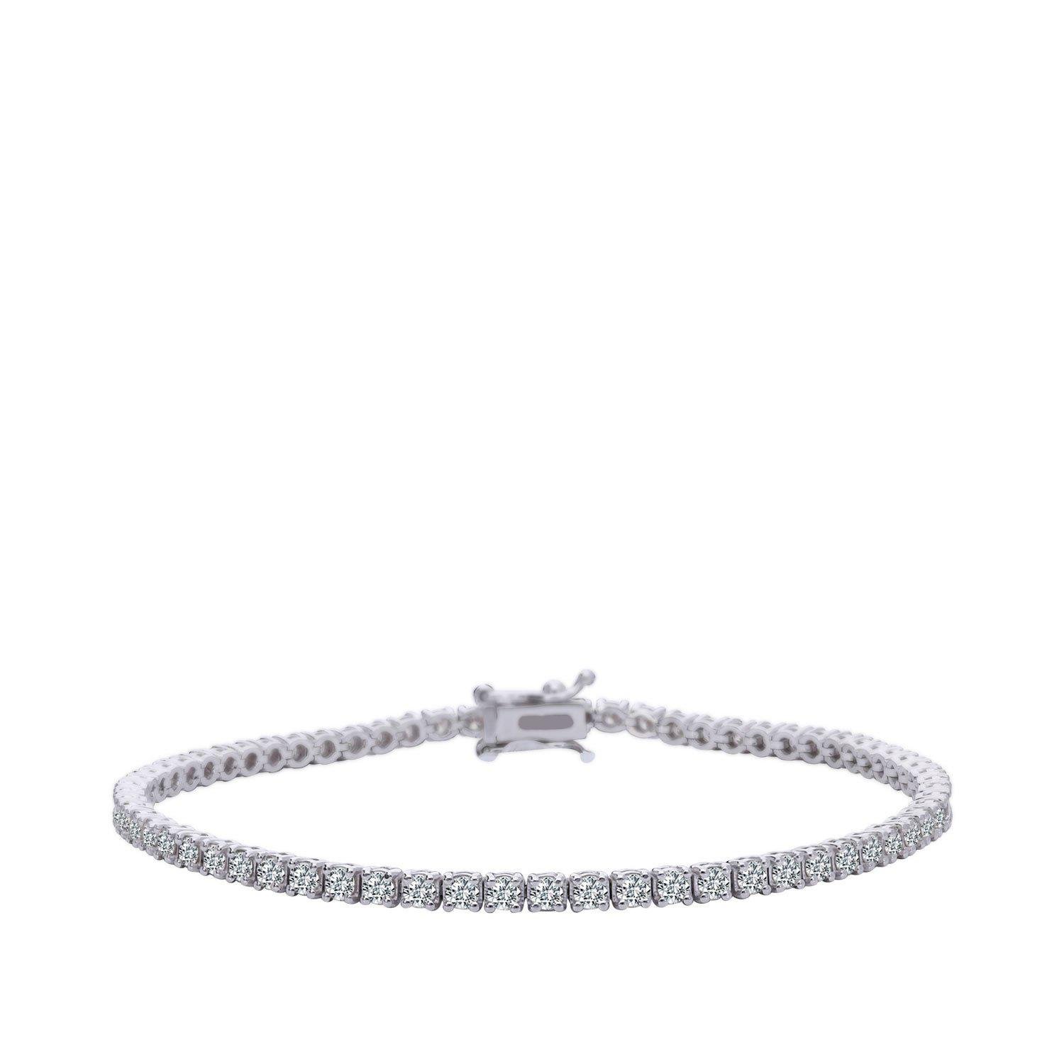 2.90 Carat Diamond Tennis Bracelet