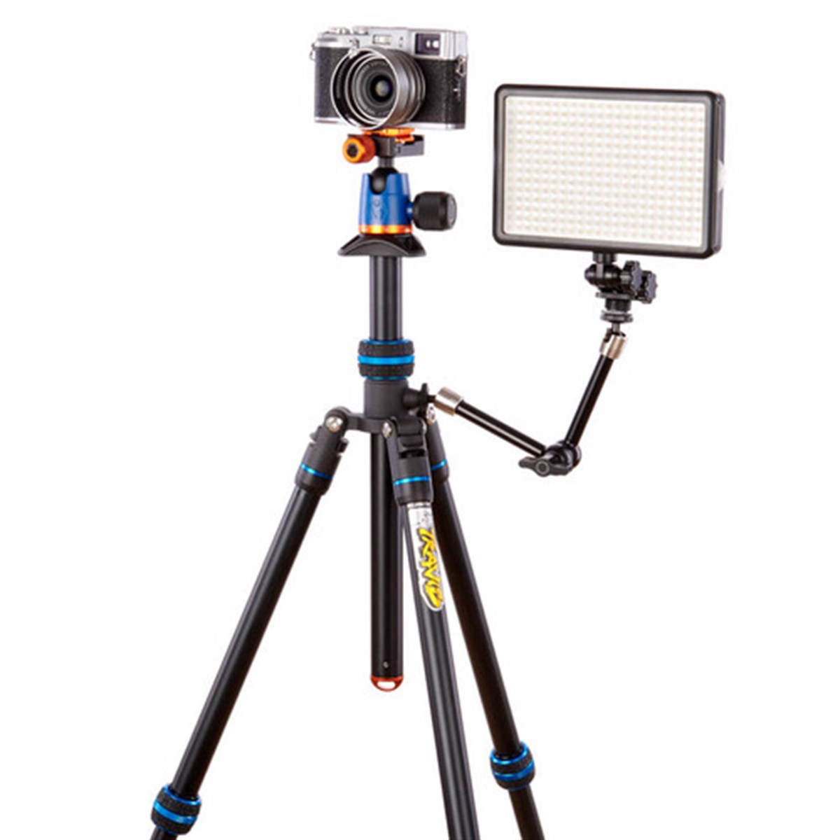 3 Bacaklı Thing Punks Travis 2.0 Tripod ve AirHed Neo 2.0 Top Başlı (Mavi)