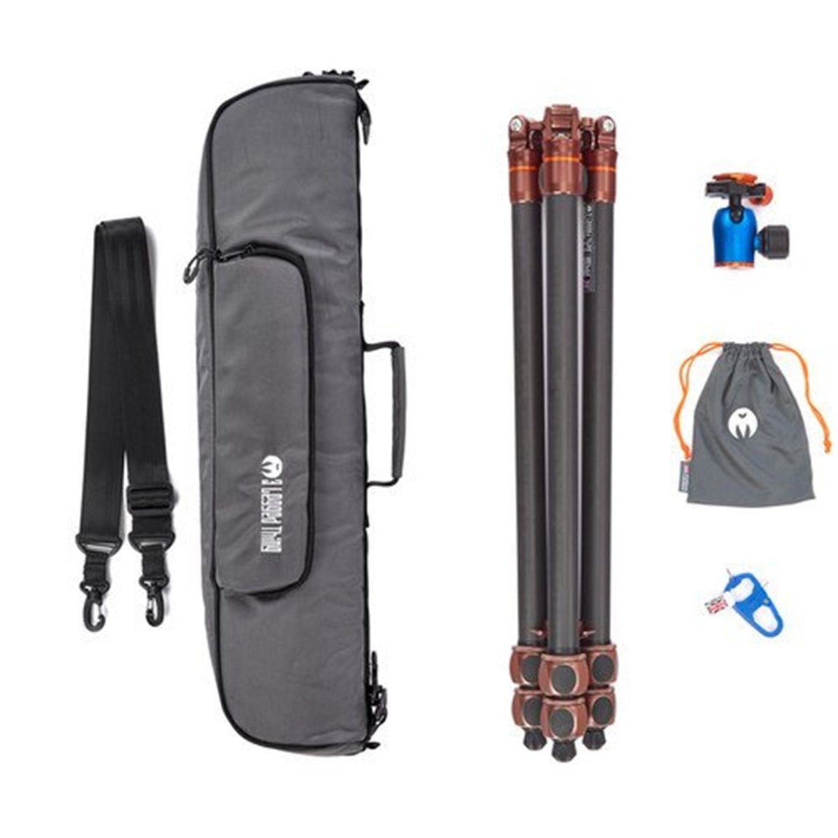 3 Legged Thing Equinox Winston Carbon Fiber Tripod & AirHed 360 Ball Head