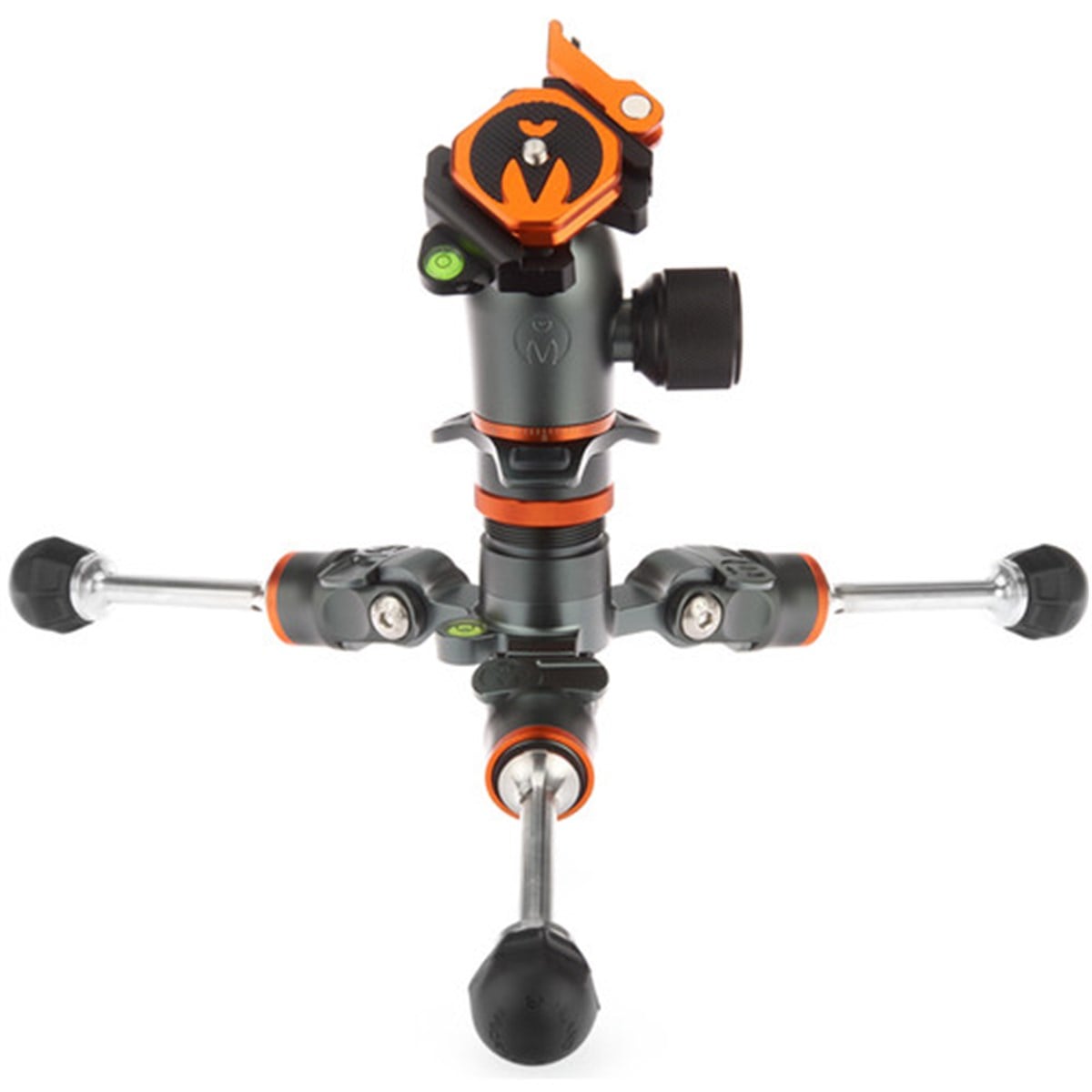 3 Legged Thing Leo 2.0 Carbon Fiber Tripod Sistemi ( Tripod ve AirHed Pro Lever Kafa) -grey