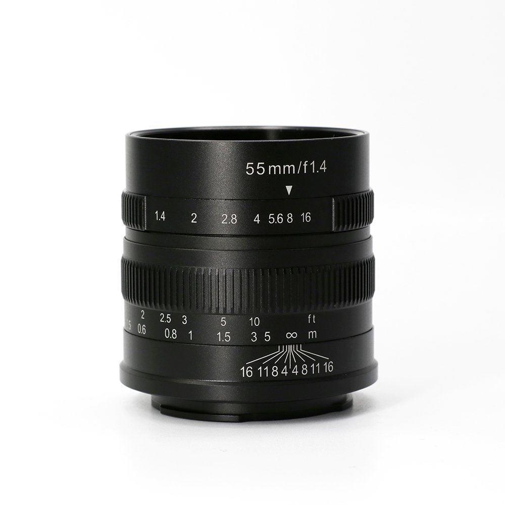 7artisans 55mm F/1.4 APS-C Manual Fixed Lens (Fuji-FX Mount)