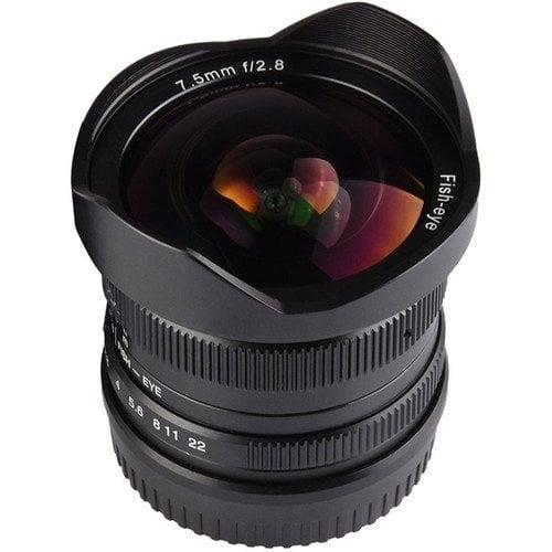 7artisans 7.5mm F2.8 APS-C Fisheye Fixed Lens (Canon EOS-M Mount)