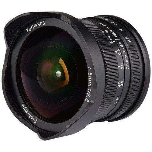 7artisans 7.5mm F2.8 APS-C Fisheye Fixed Lens (Sony E Mount)