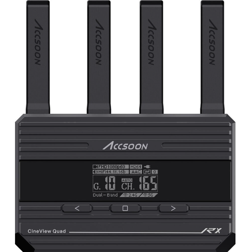 Accsoon CineView Quad TX/RX Kablosuz Görüntü Aktarım Sistemi