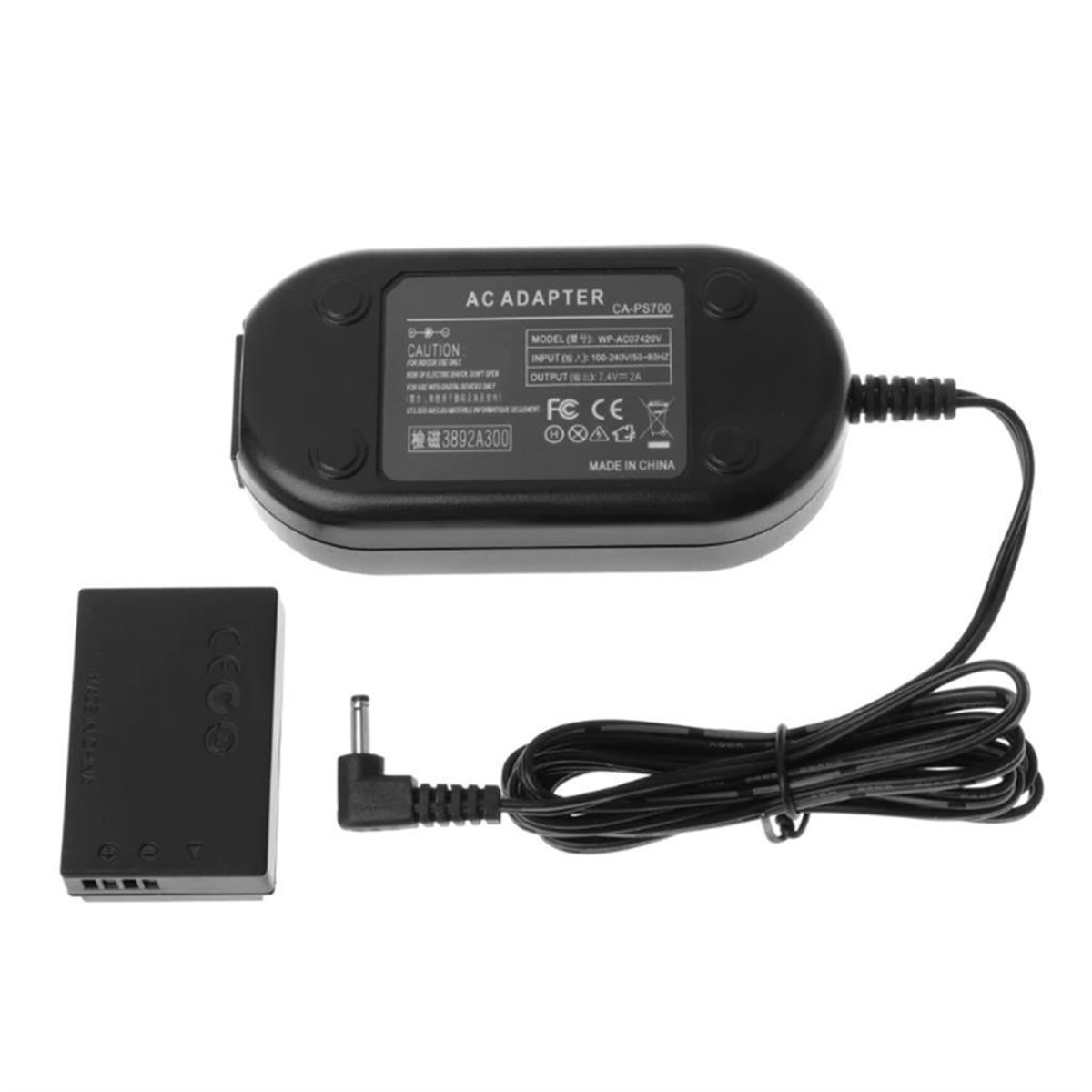 Andoer  ACK-E12 + LP-E12 Kukla Pil Güç Kaynağı D8293