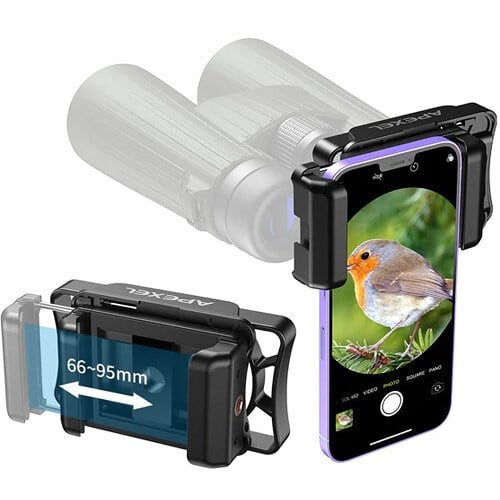 Apexel Dürbün/Mikroskop/Teleskop İçin Iphone Adaptör