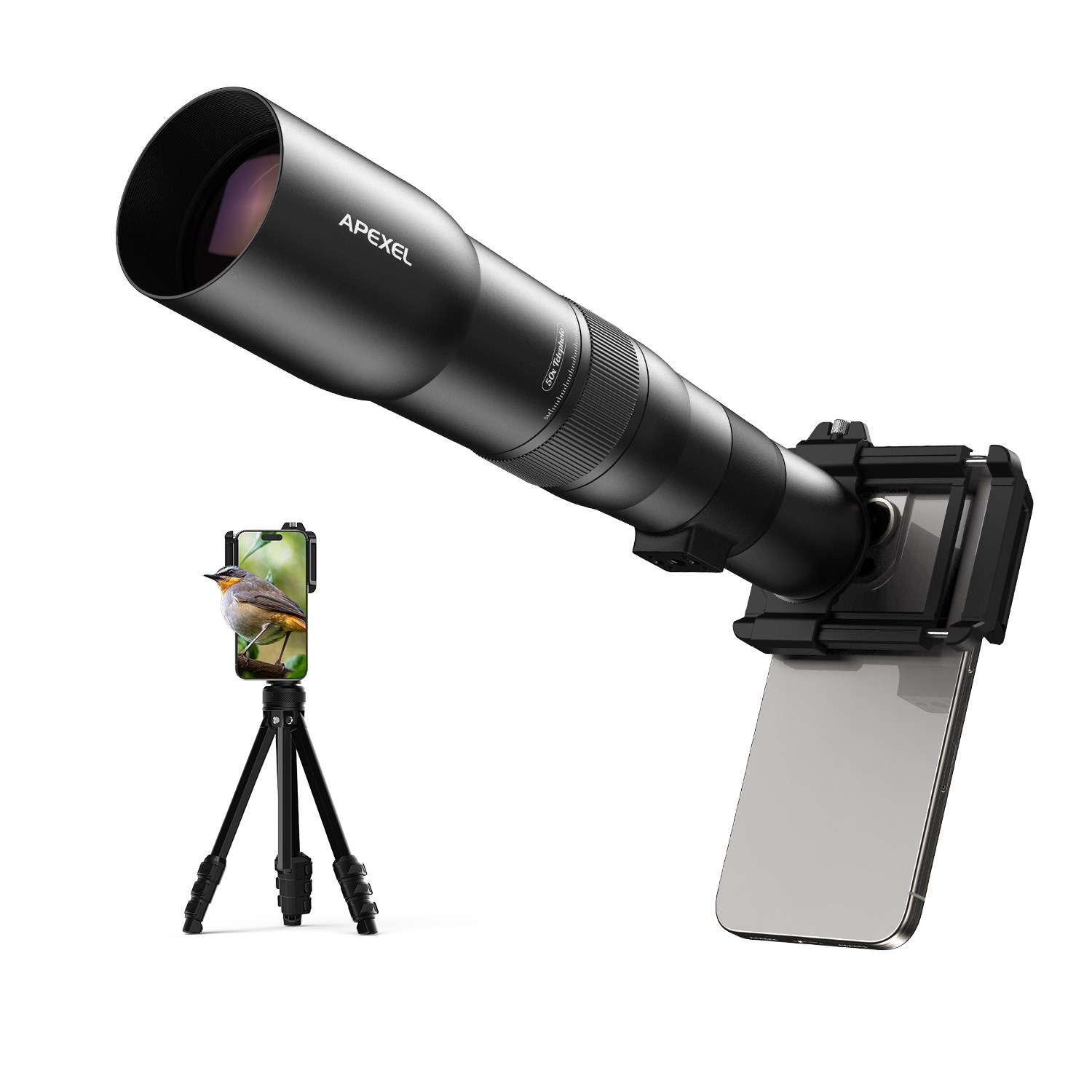 Apexel TeleCular 50X Telefoto Lens