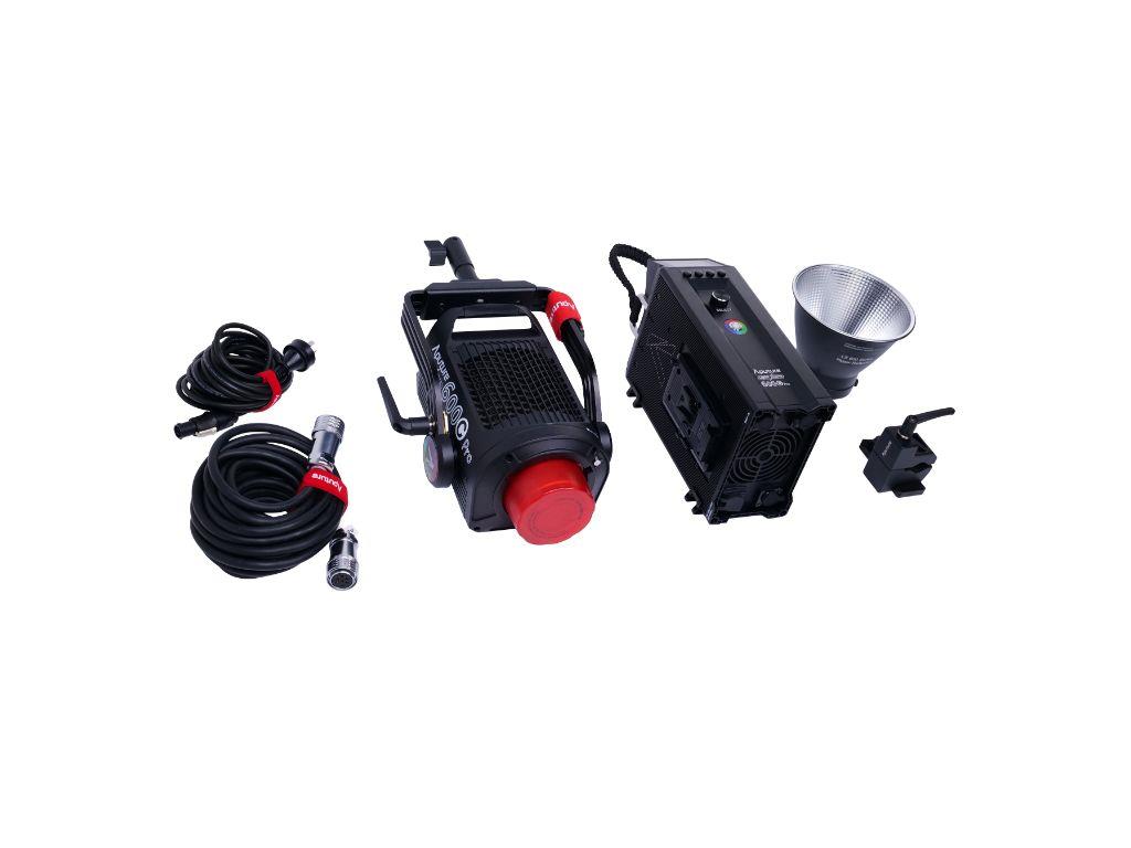 Aputure LS 600C Pro RGB LED Video Işığı Fresnel/Barndoor Kit