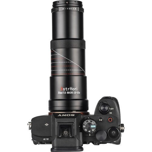 AstrHori 25mm f/2.8 2-5x Ultra Macro Lens (Sony E)