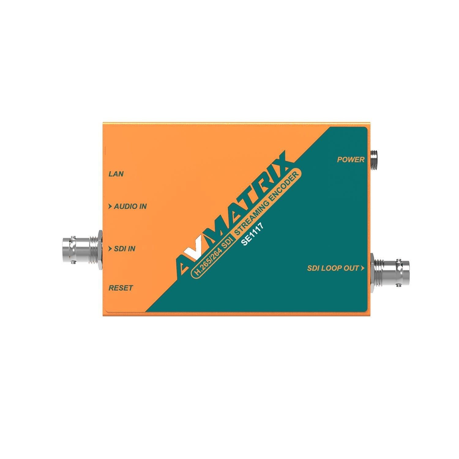 AVMatrix SE1117 SDI H.264 / H.265 Streaming Encoder