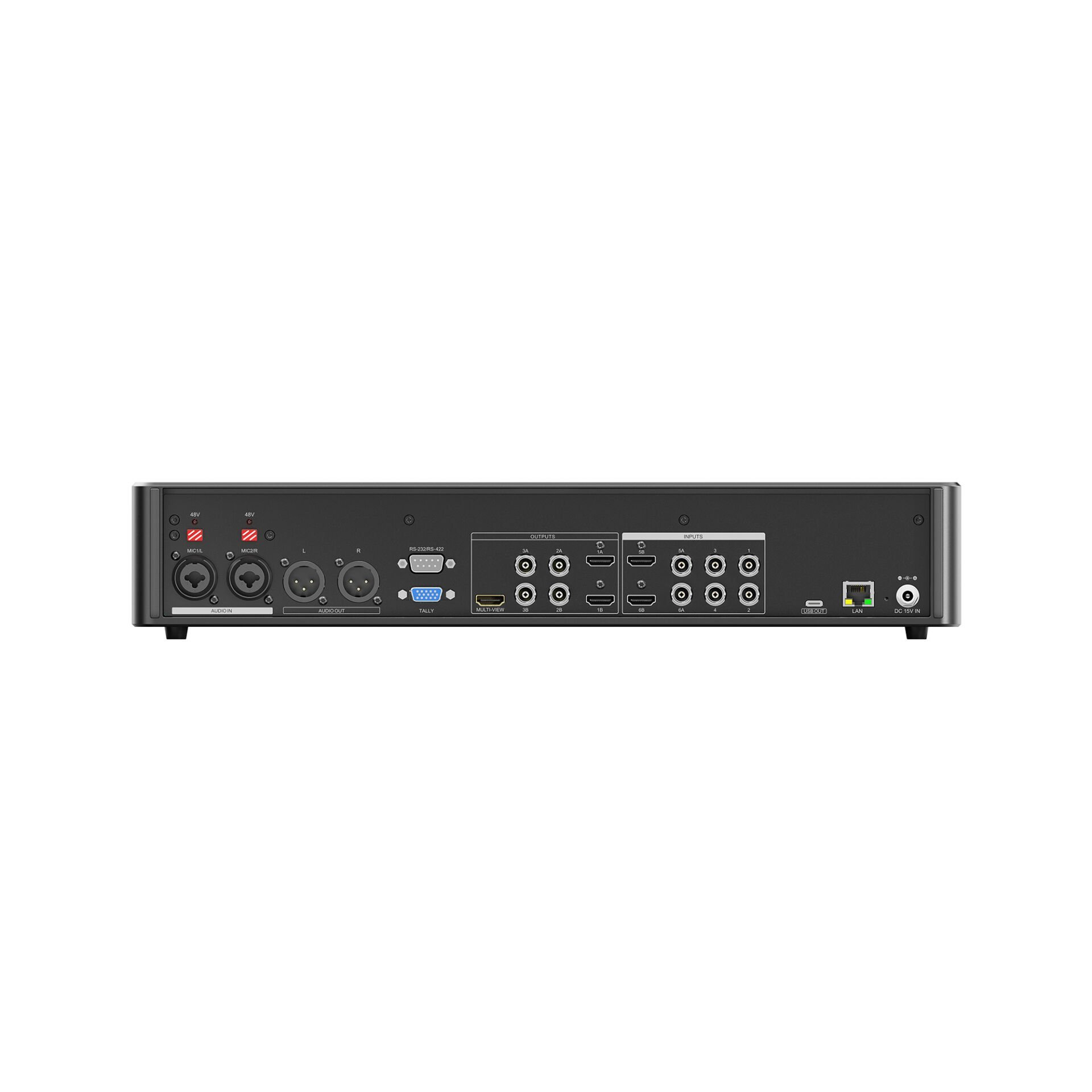 AvMatrix Shark 6 Plus 17.3″ 6CH SDI/ HDMI Taşınabilir Video Mikser