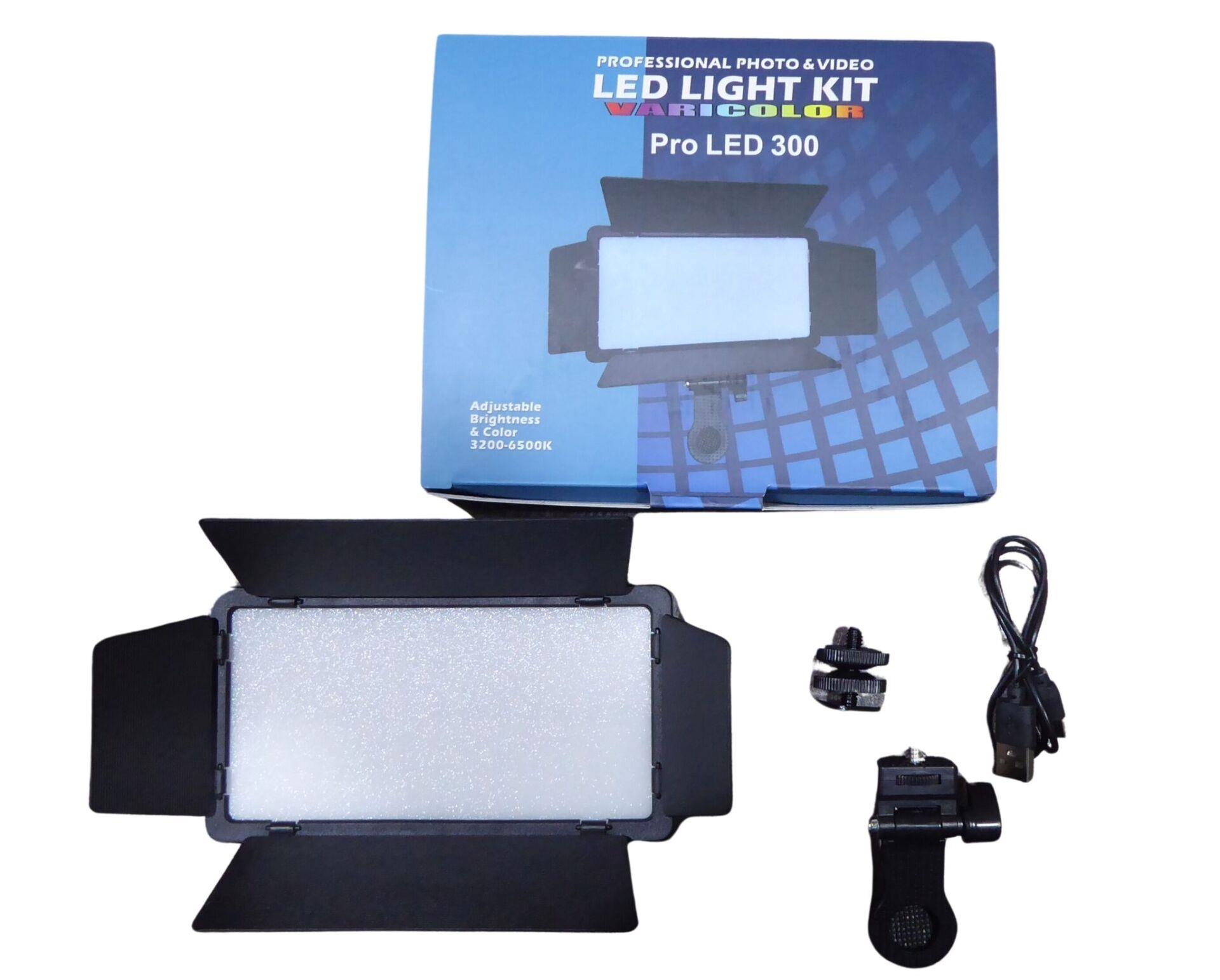 BF PRO LED 300 Bicolor Kamera Üstü Led Işık Dahili Bataryalı