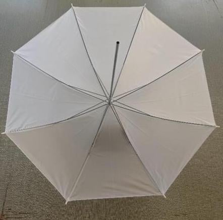 BF PRO Tekli Semsiye 80cm lik Beyaz