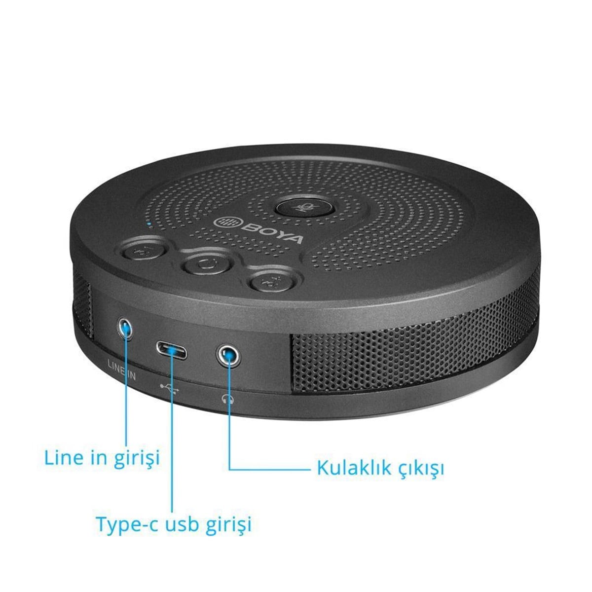 Boya BY-BMM400 Hoparlörlü USB Konferans Mikrofonu