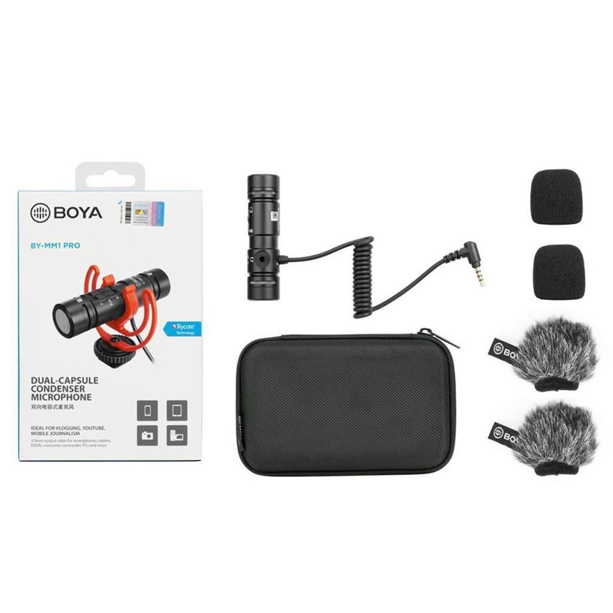 Boya BY-MM1 Condenser Shotgun Mikrofon