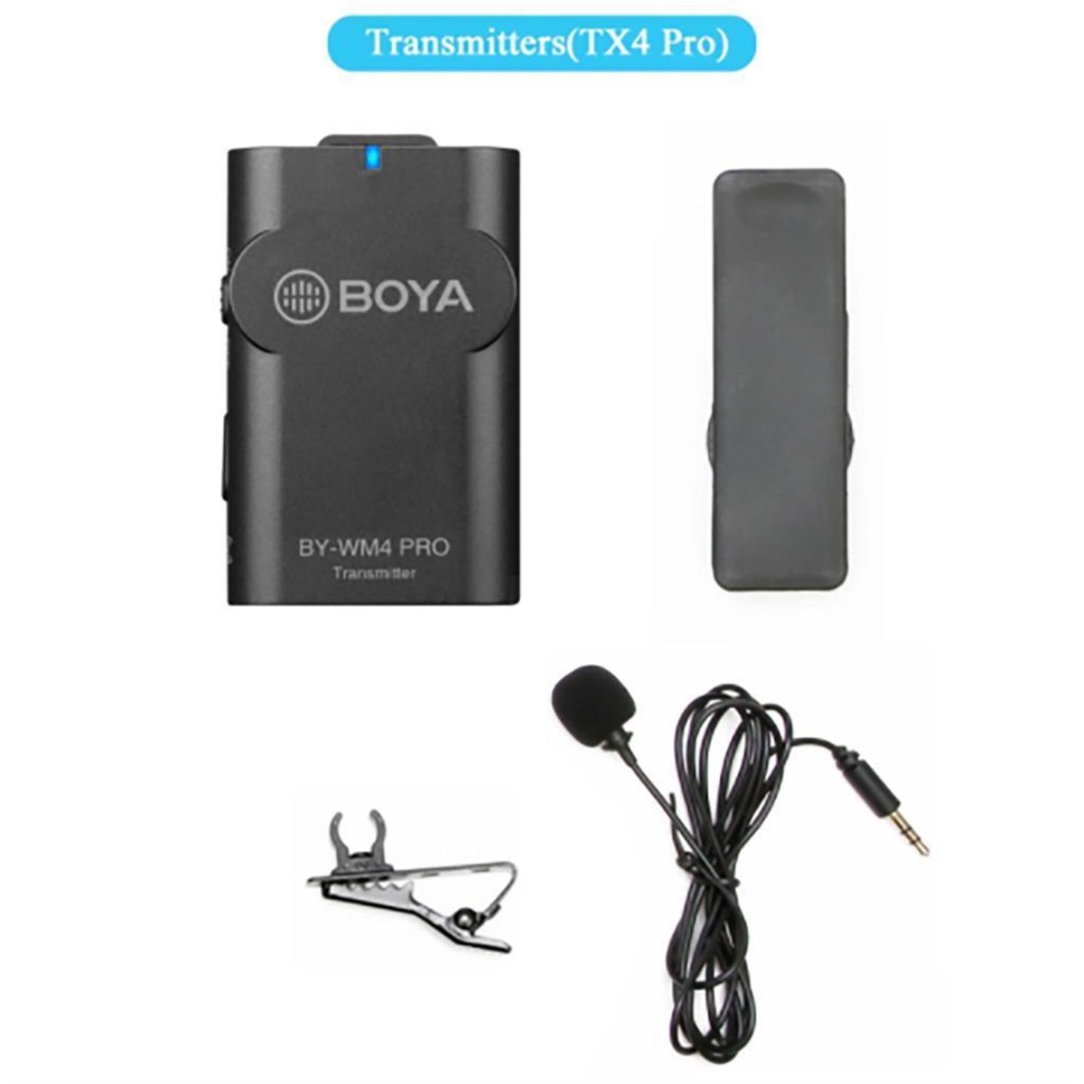 Boya BY-WM4 Pro TX Kablosuz  Mikrofon Vericisi