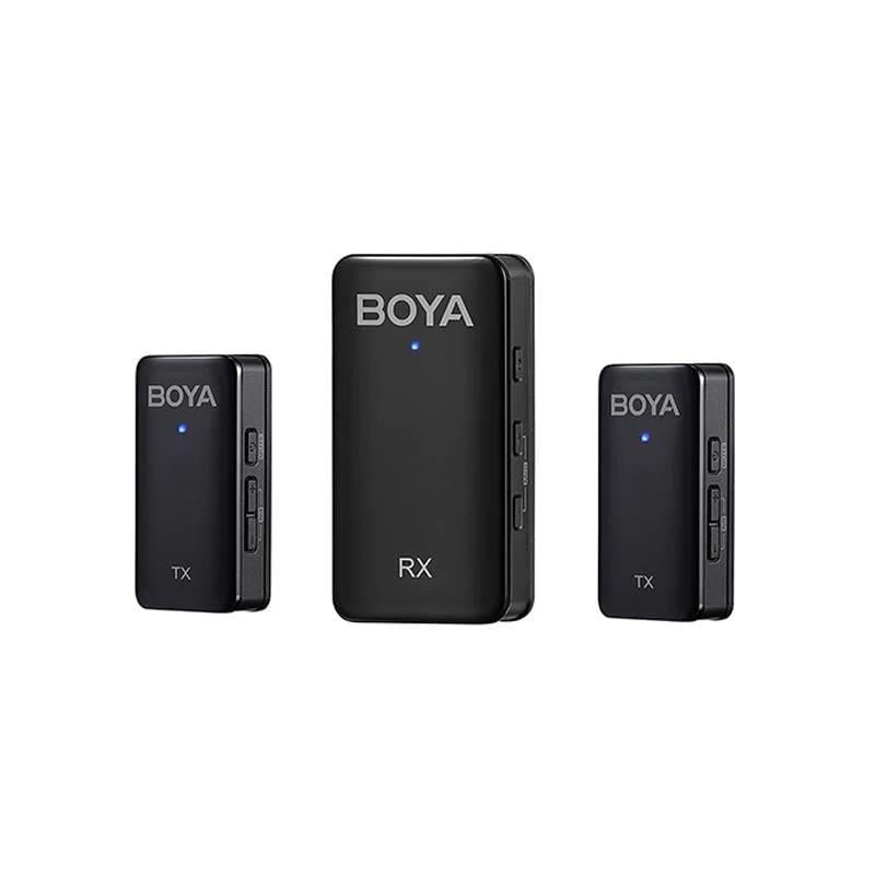 Boya BY-WMic5-M2 Ultra Kompakt Çift Kanallı Kablosuz İkili Yaka Mikrofonu