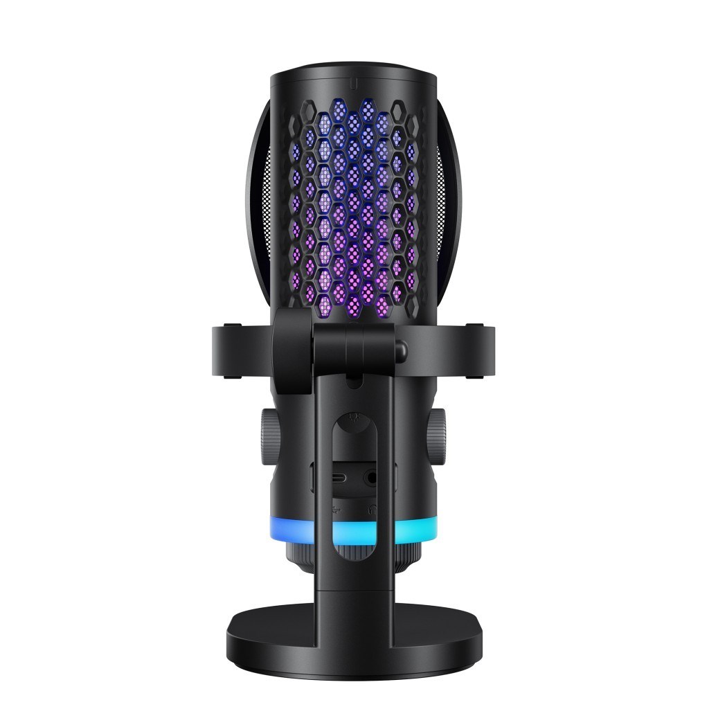 BOYA CastMic G40B RGB Aydınlatmalı Gürültü Engellemeli USB Mikrofon ve Boom Arm Set