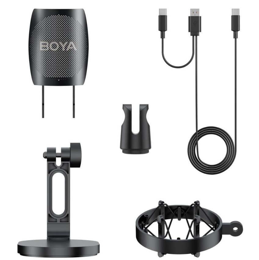 BOYA K9 Vibrant Lighting Condenser USB Mikrofon