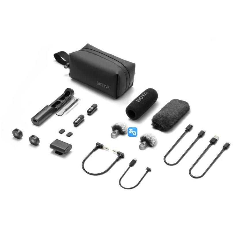 BOYA Magic Al-Powered Transformable Mini Wireless Mikrofon - SKU02