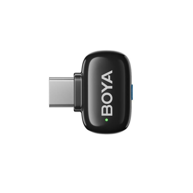 BOYA Mini 2 AI Kablosuz Yaka Mikrofonu Type-C Mat Siyah - SKU02