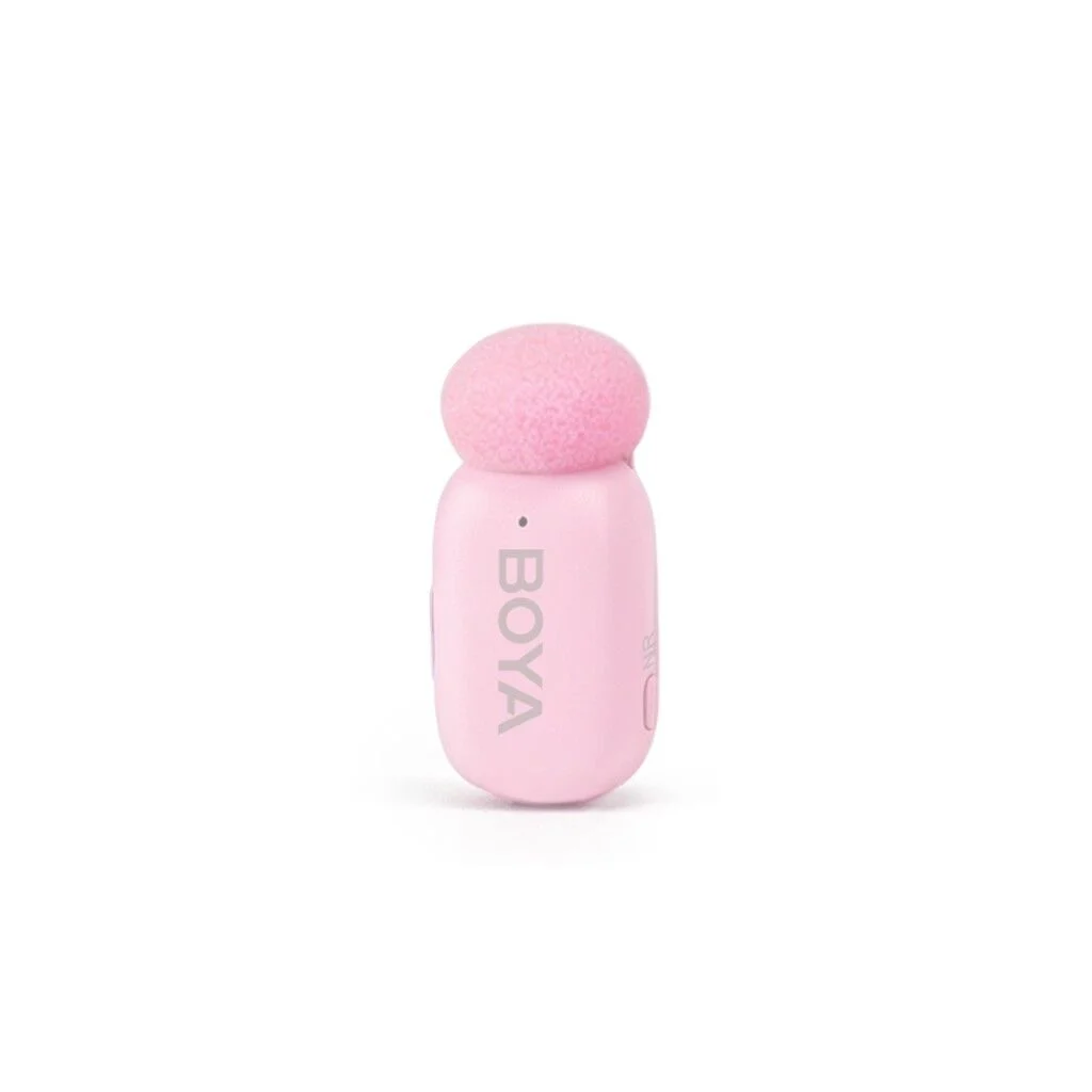 BOYA Mini 2 AI Kablosuz Yaka Mikrofonu Type-C Pembe - SKU02P