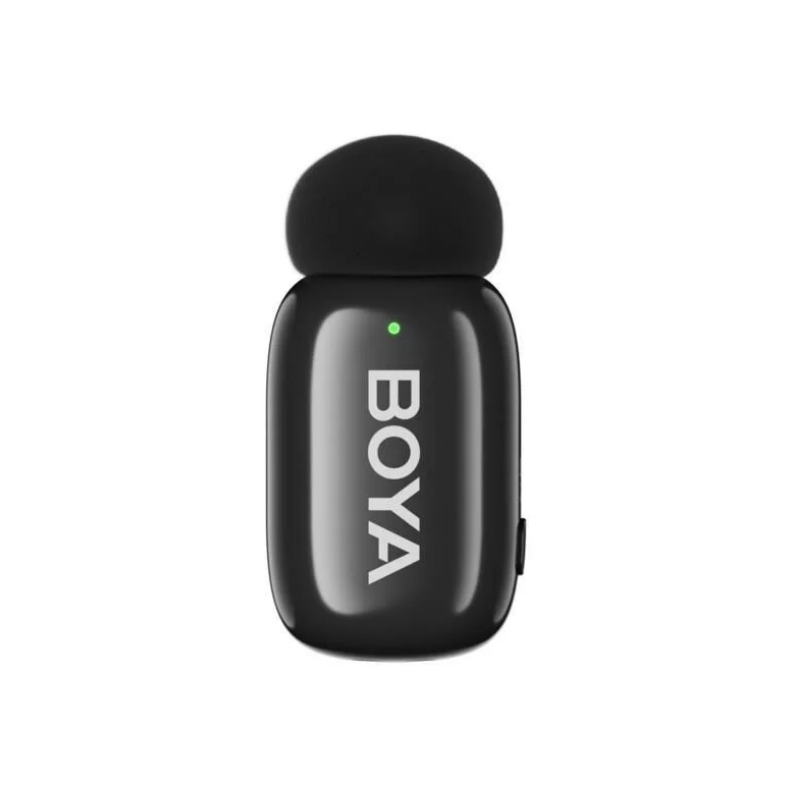 BOYA Mini 2 AI Kablosuz Yaka Mikrofonu Type-C Mat Siyah - SKU02