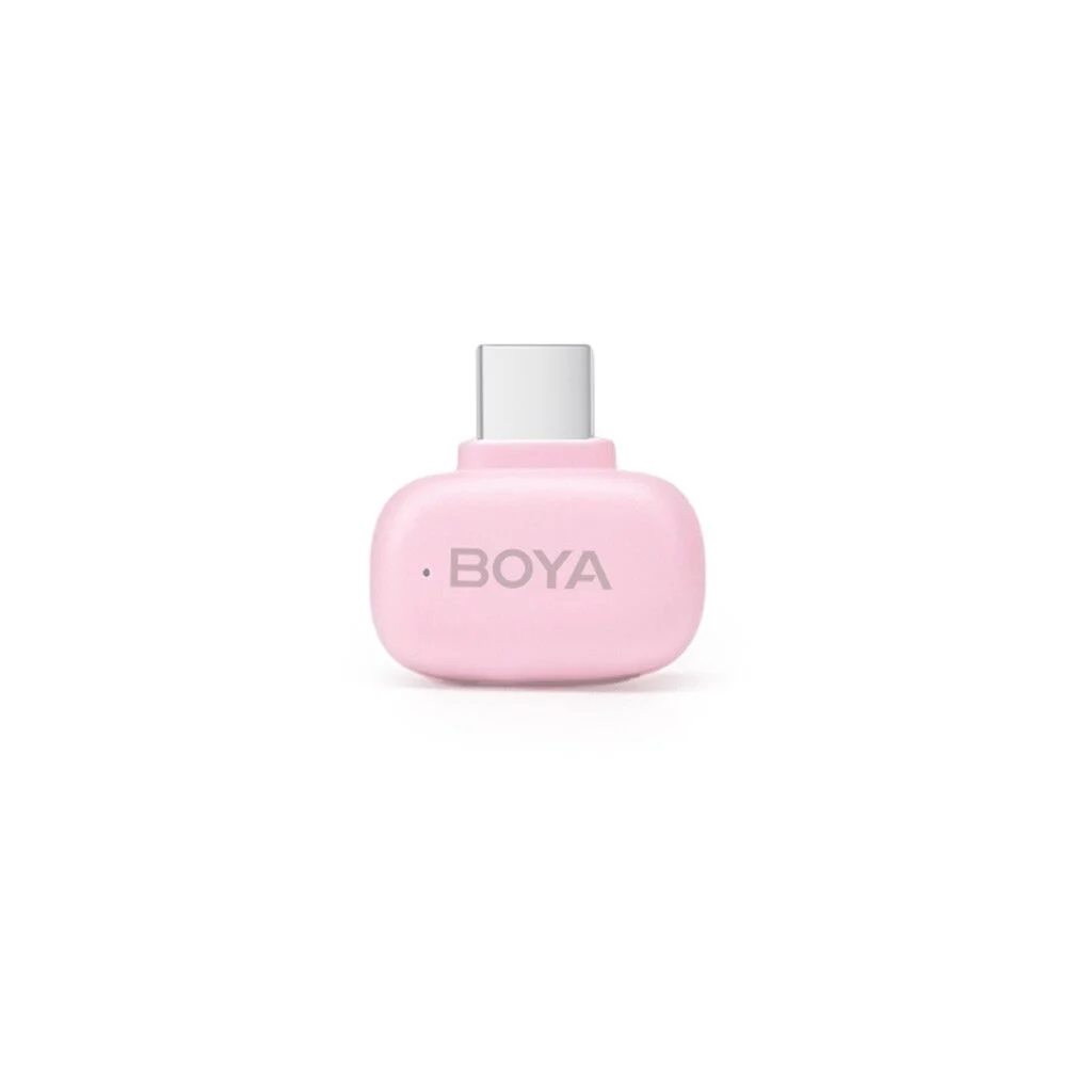 BOYA Mini 2 AI Kablosuz Yaka Mikrofonu Type-C Pembe - SKU02P