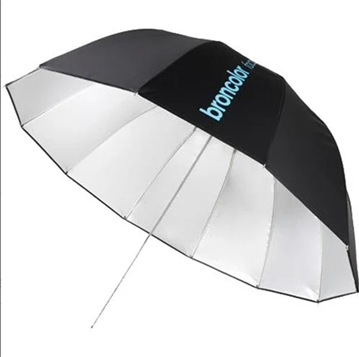 Broncolor Focus 110 cm Gümüş / Siyah Şemsiye