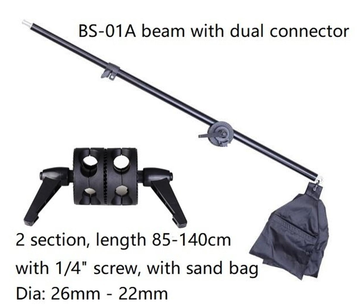 Camten BS-01A Alüminyum Boom Kol