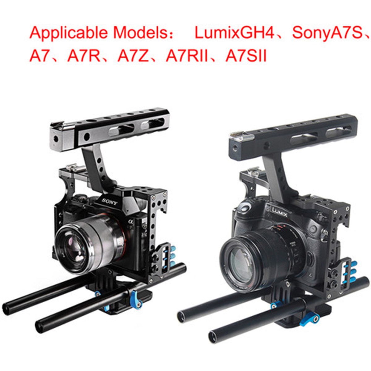Camten GH4 Yelangu İçin G5 Cage (Sony)