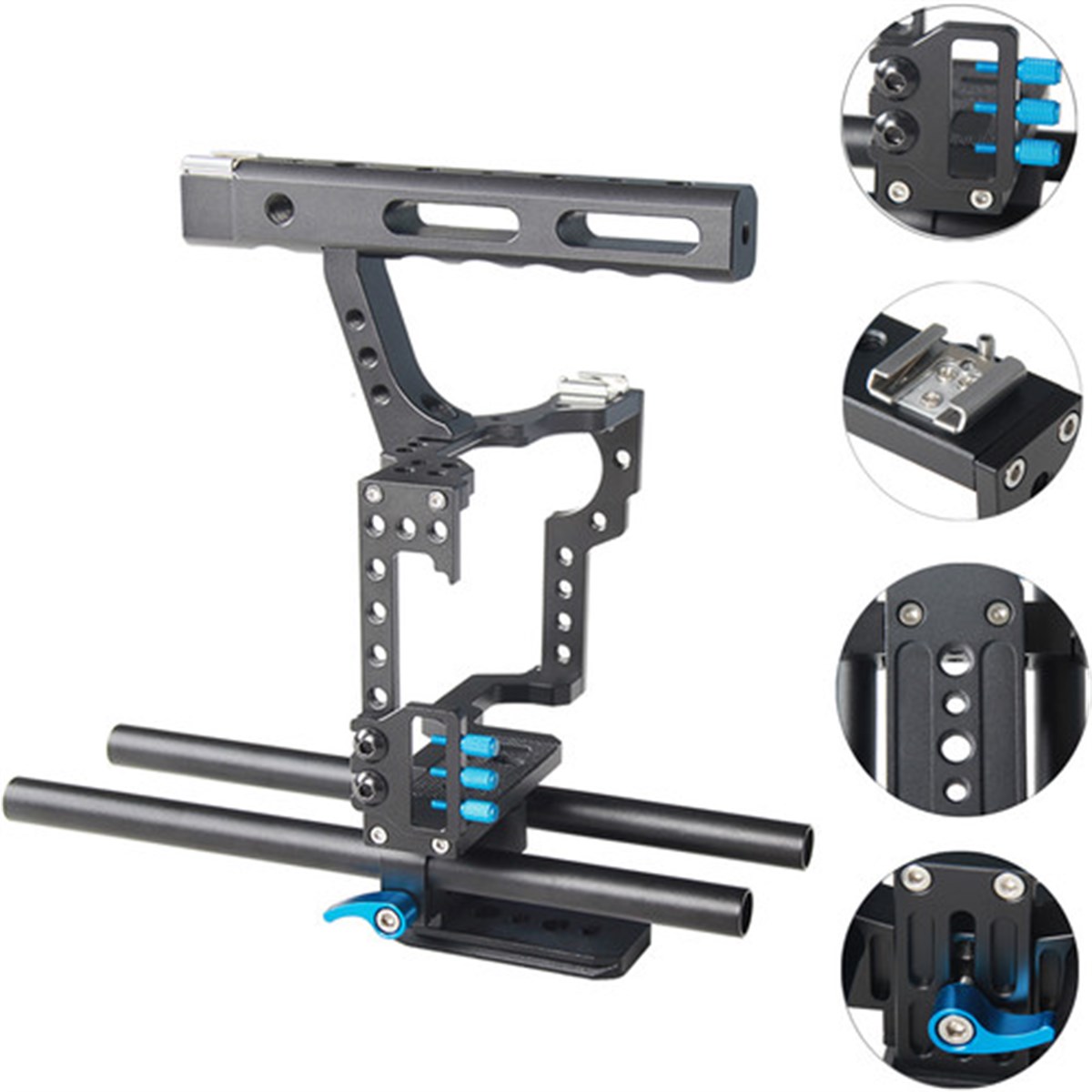 Camten GH4 Yelangu İçin G5 Cage (Sony)