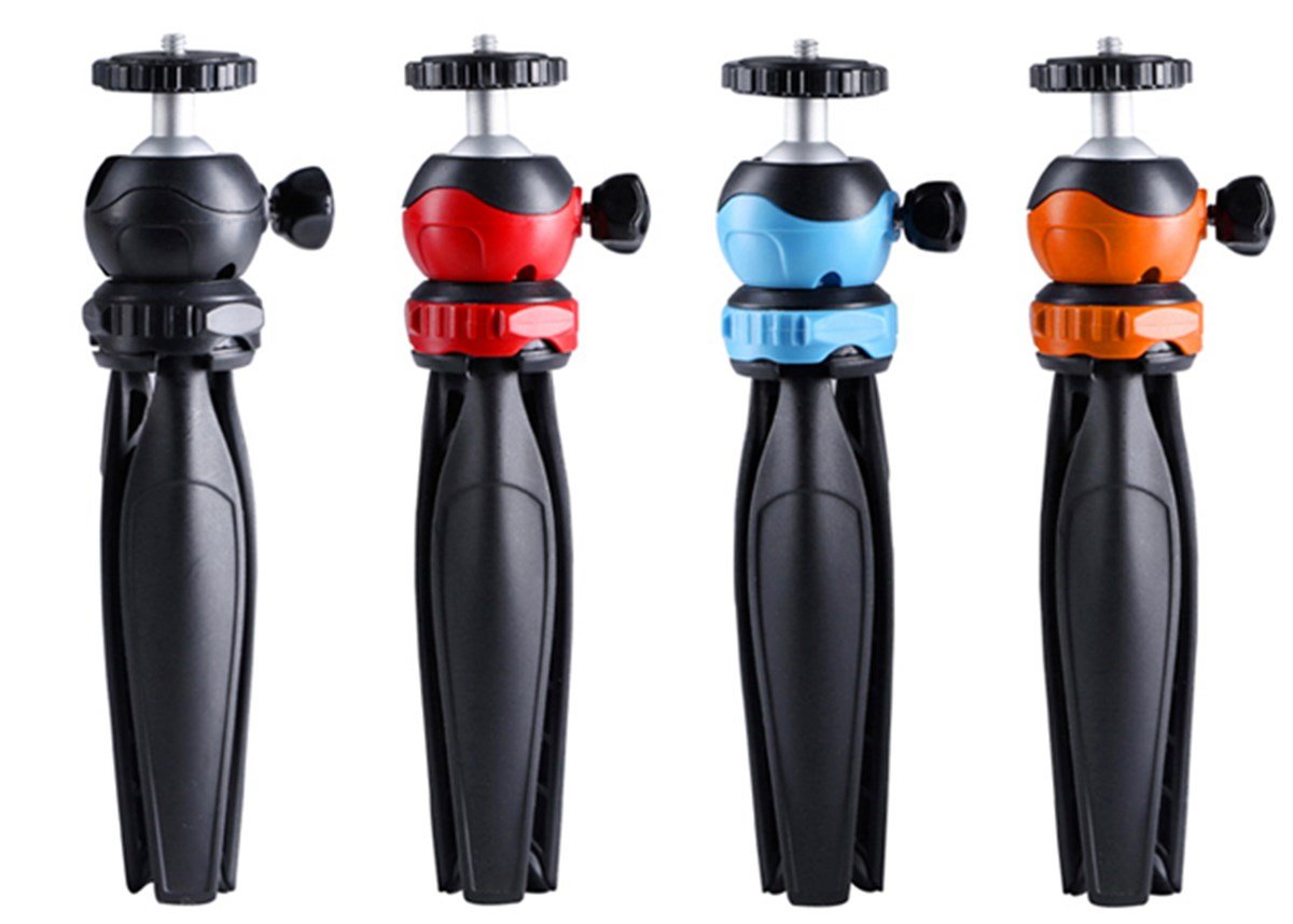 Camten TT-21 Mini Tripod Kırmızı Mavi