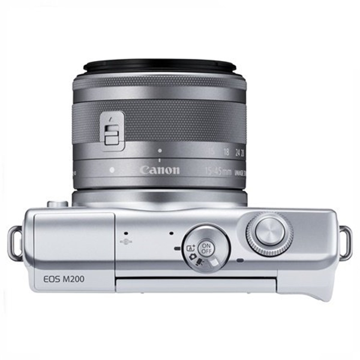 Canon EOS M200 15-45mm STM (Beyaz)