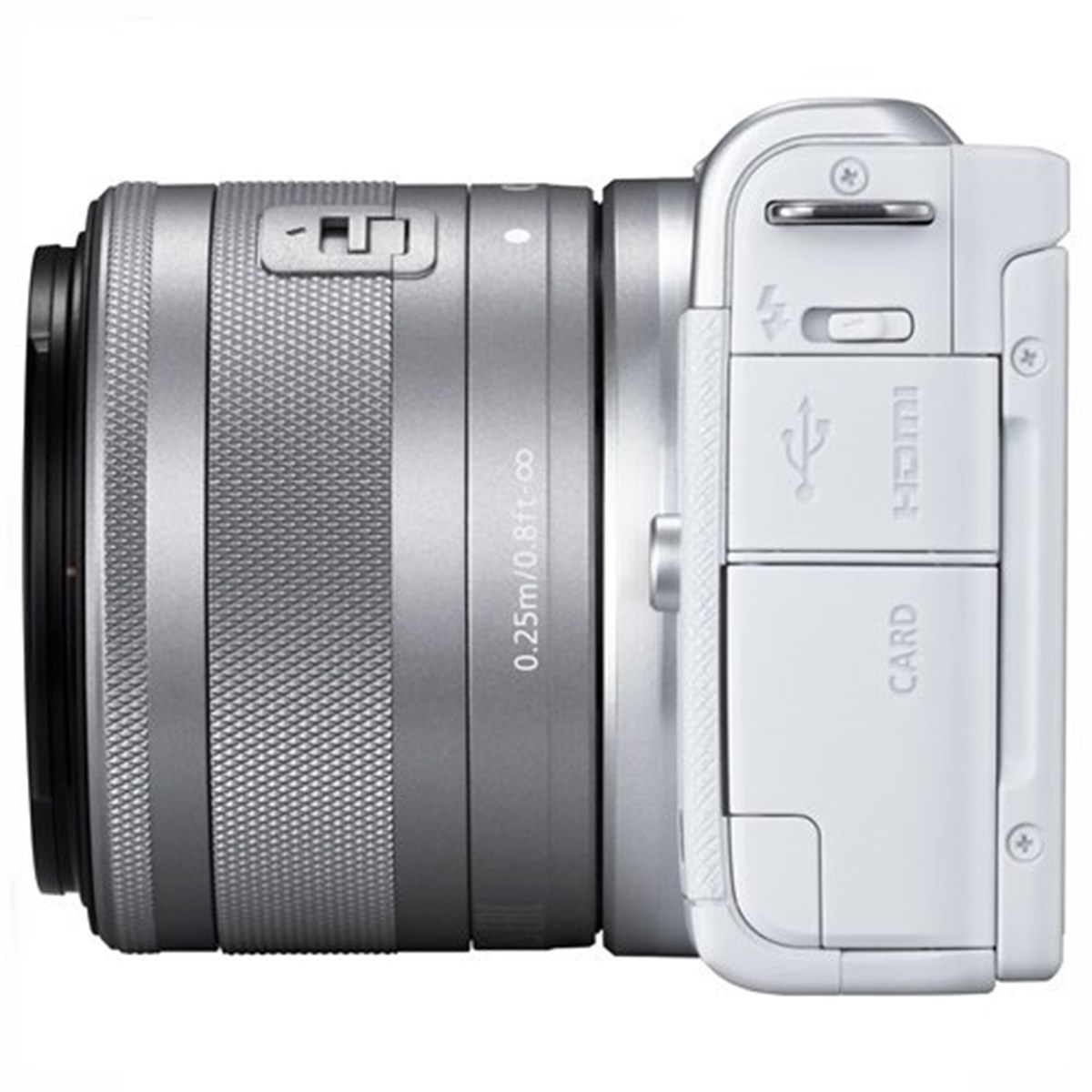Canon EOS M200 15-45mm STM (Beyaz)