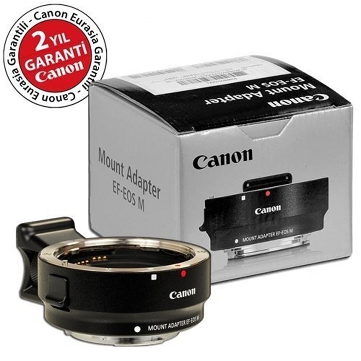 Canon EOS M50 15-45mm + EF EOS M Adaptör