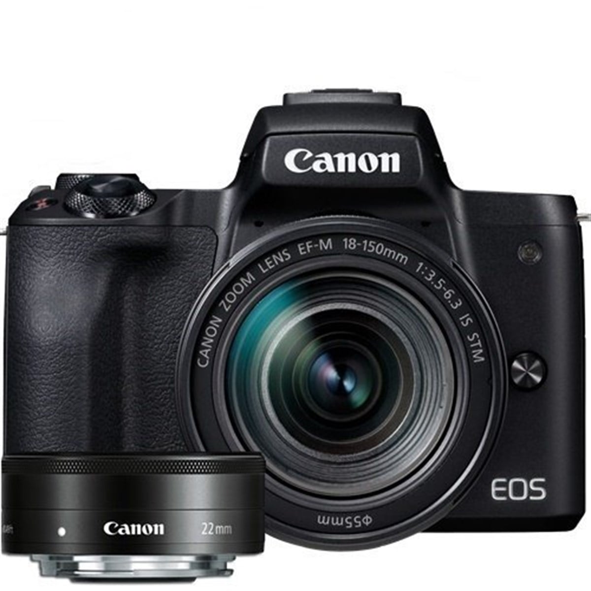 Canon EOS M50 18-150mm + 22mm STM Kit