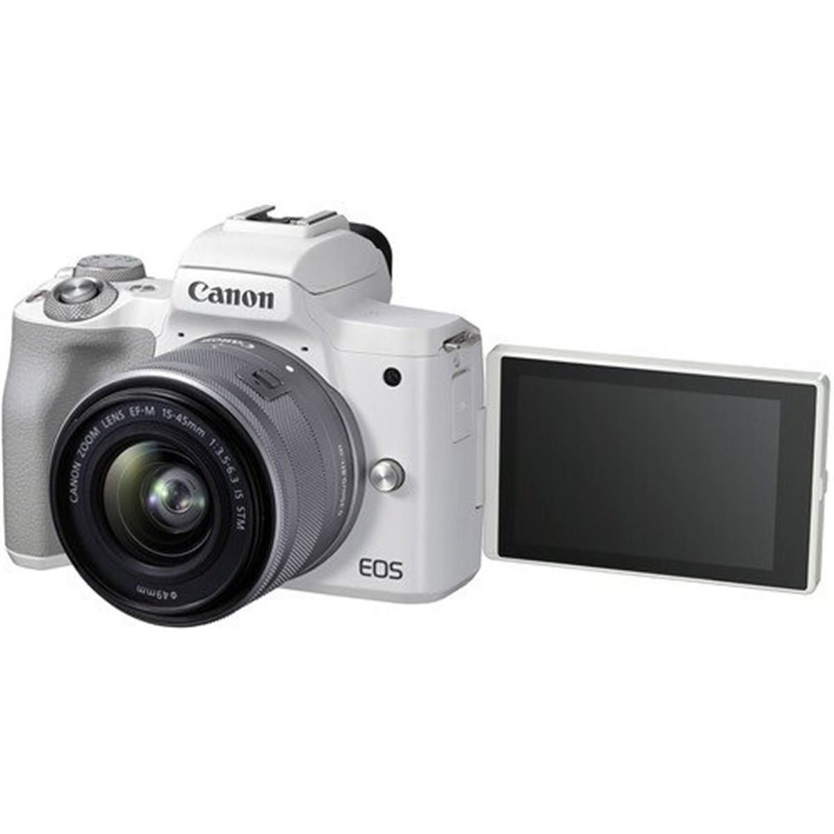 Canon EOS M50 Mark II 15-45mm Lens Kit (Beyaz)