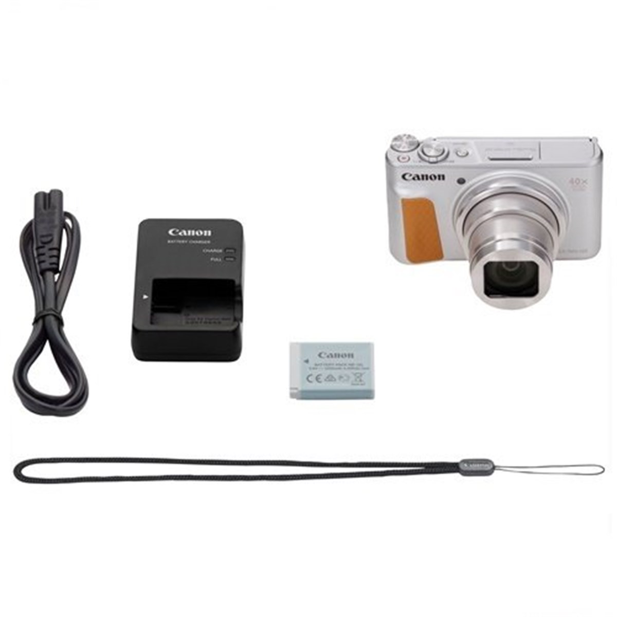 Canon PowerShot SX740 HS Fotoğraf Makinesi (Silver)