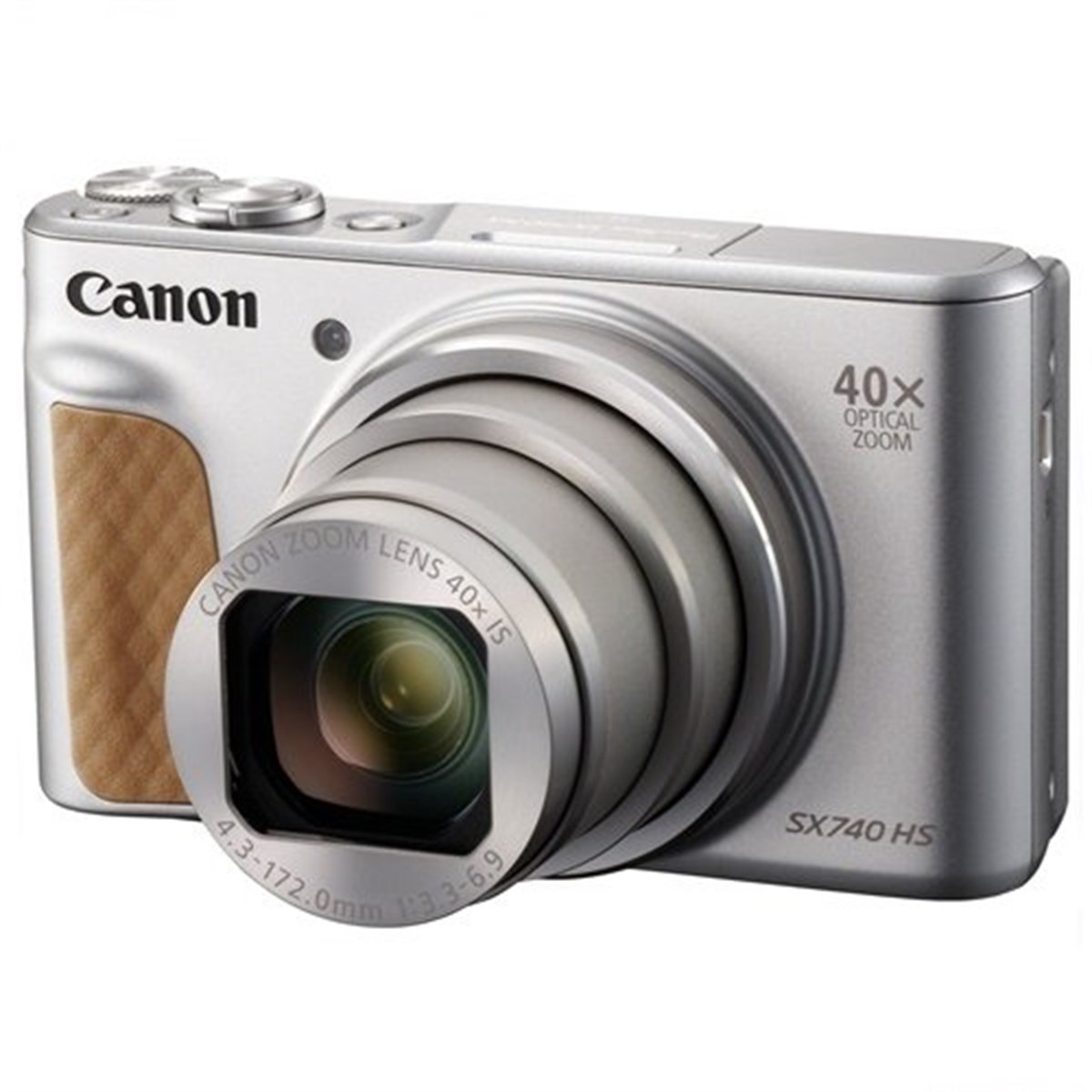Canon PowerShot SX740 HS Fotoğraf Makinesi (Silver)