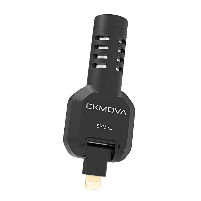Ckmova SPM3L Ios Telefonlar Için Lightning Konnektörlü Kompakt Mikrofon
