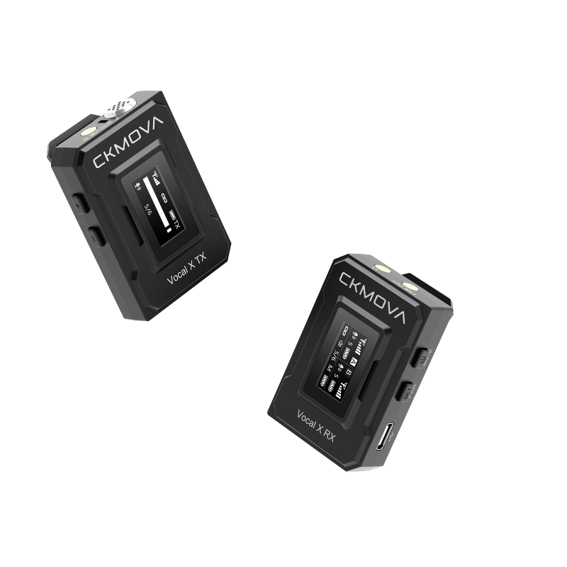 CKMOVA Vocal x V2 2.4 Ghz Dahili Mikrofonlu Telsiz Mikrofon Seti