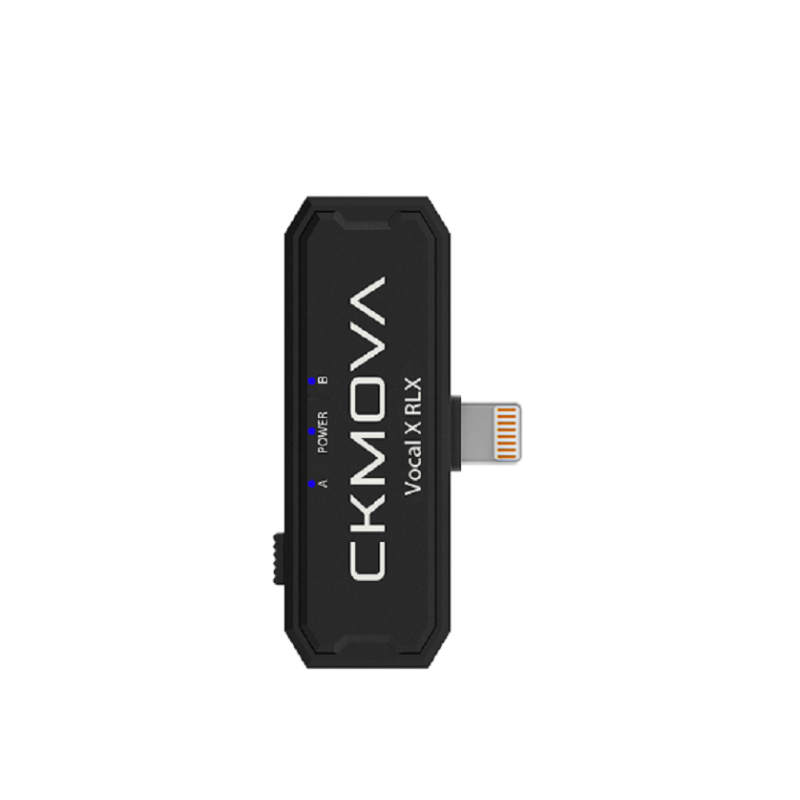 CKMOVA VOCAL X V6 2.4 GHz Dahili Mikrofonlu Lightning Alıcılı Telsiz Mikrofon Seti