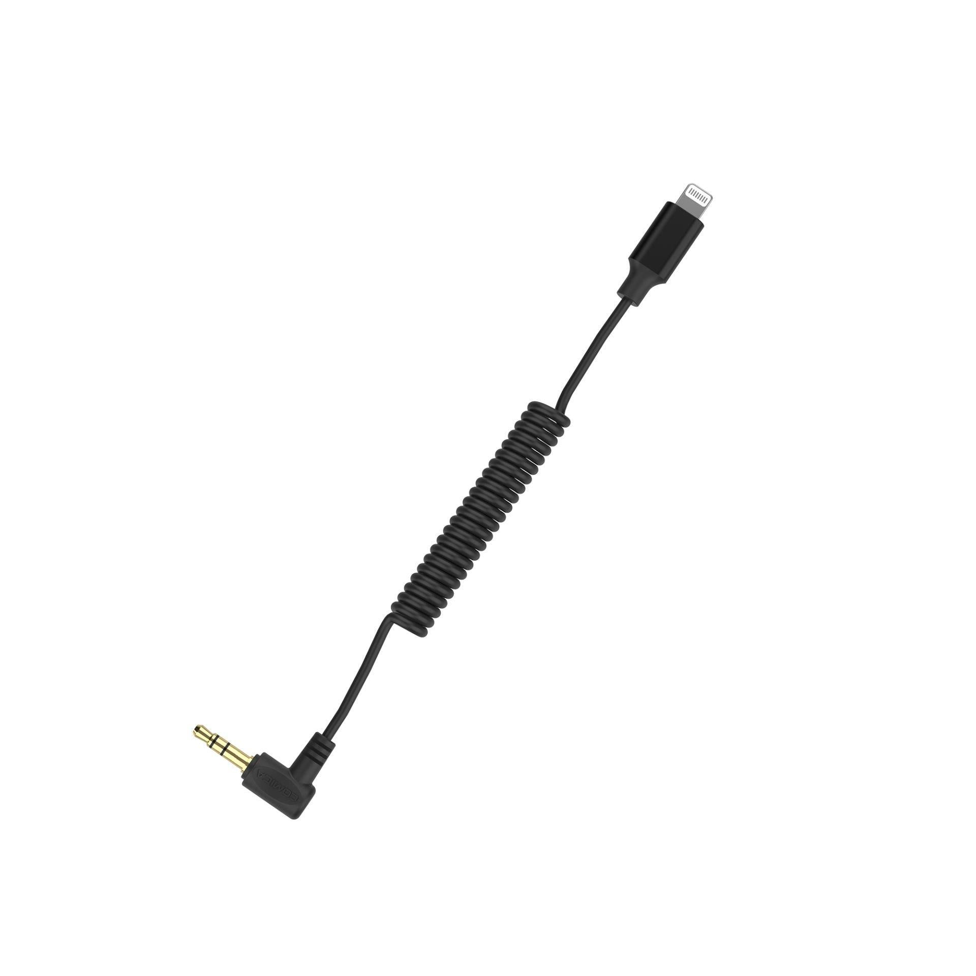 Comica CVM-D-MI 3.5mm TRS LİGHTNİNG Ses Çıkış  Mikrofon Kablosu