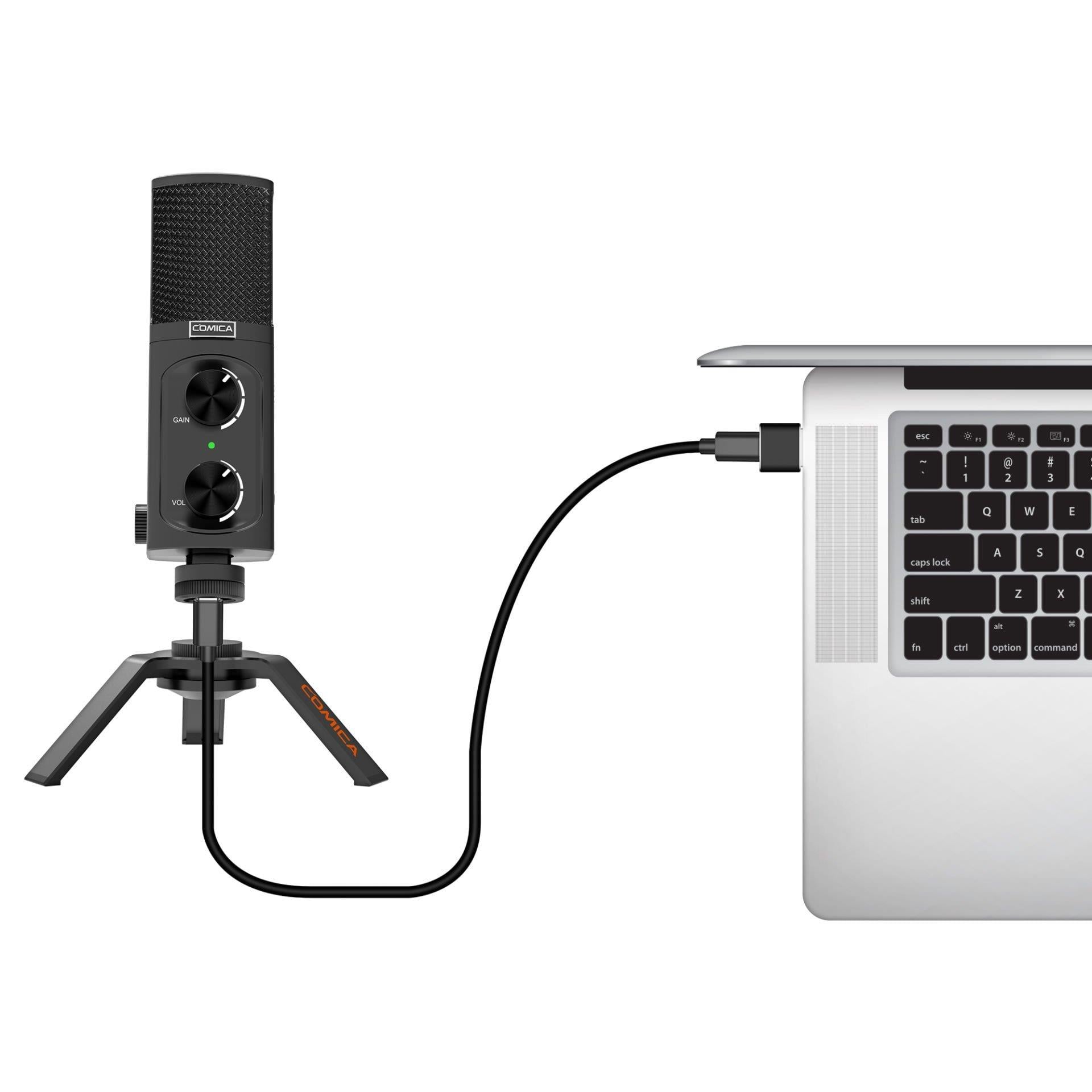 Comica CVM-USBC-A OTG USB-C'den USB-A'ya Adaptör