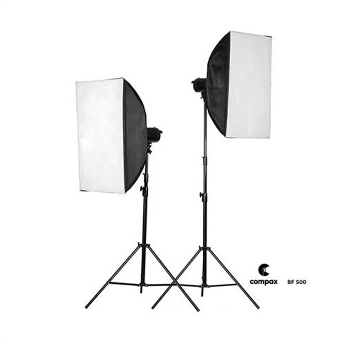 Compax BF-500 Paraflaş Seti 3'lü