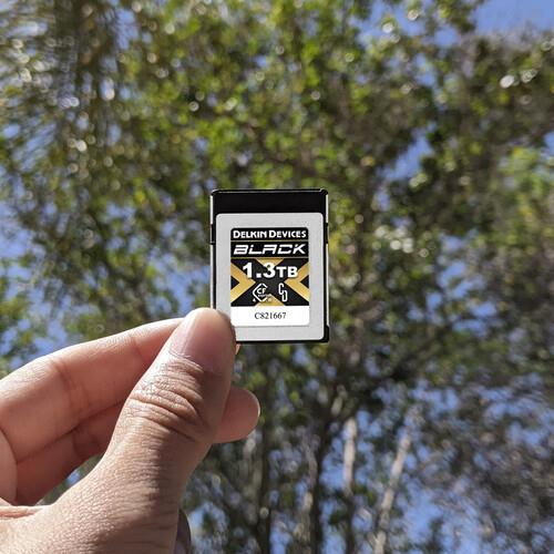 Delkin Devices 1,3TB SİYAH 4.0 CFexpress Tip B Hafıza Kartı